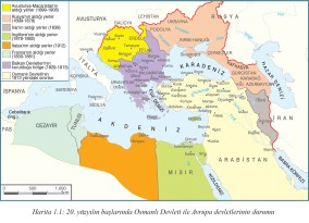 20. yüzyılın başlarında Osmanlı Devleti ile Avrupa devletlerinin durumu