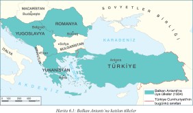 Balkan Antantı’na katılan ülkeler